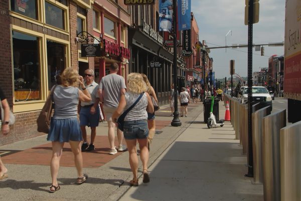 Man charged after random attacks on Broadway