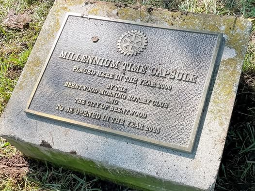 Brentwood preparing to open 2000 time capsule
