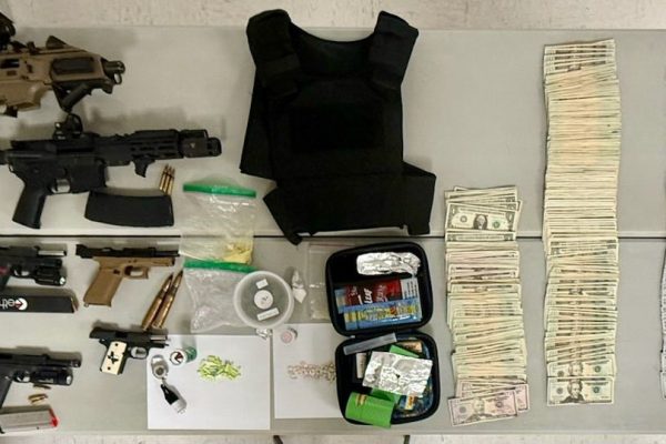 Man arrested after drugs, guns, and explosive found in Pulaski