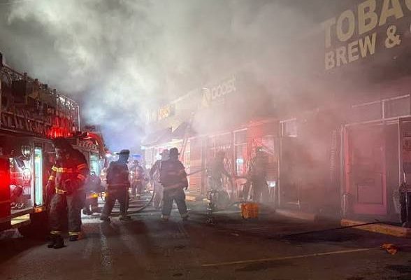 Tobacco shop fire causes heavy smoke damage in La Vergne