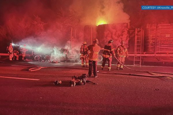 I-40 rest area closed after restroom fire